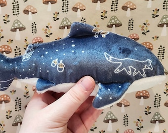 Peluche de tiburón ballena