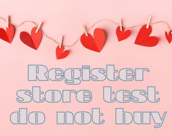 Register store test do not buy