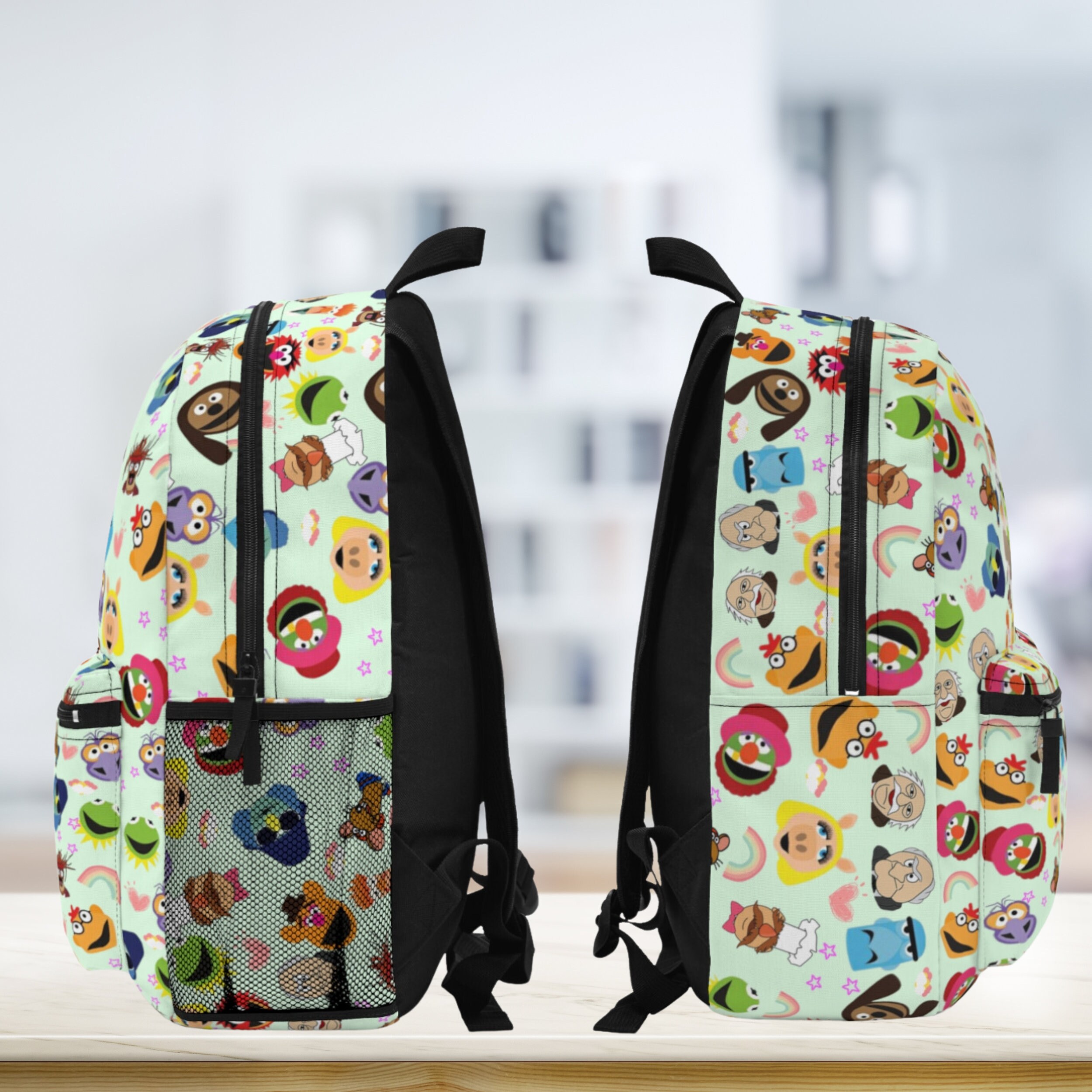 Muppets Backpack Funny Puppets, Park Day and Essentials Backpack ...