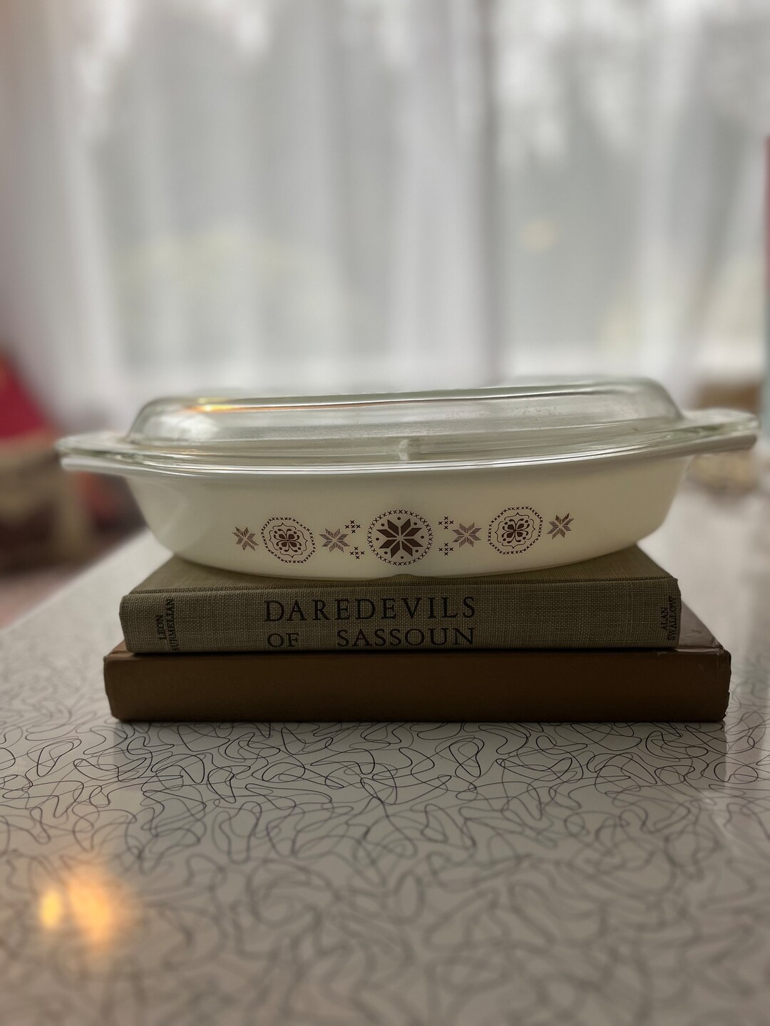 Vintage Pyrex Covered Casserole Dish With Lid Town and Country Brown - Etsy
