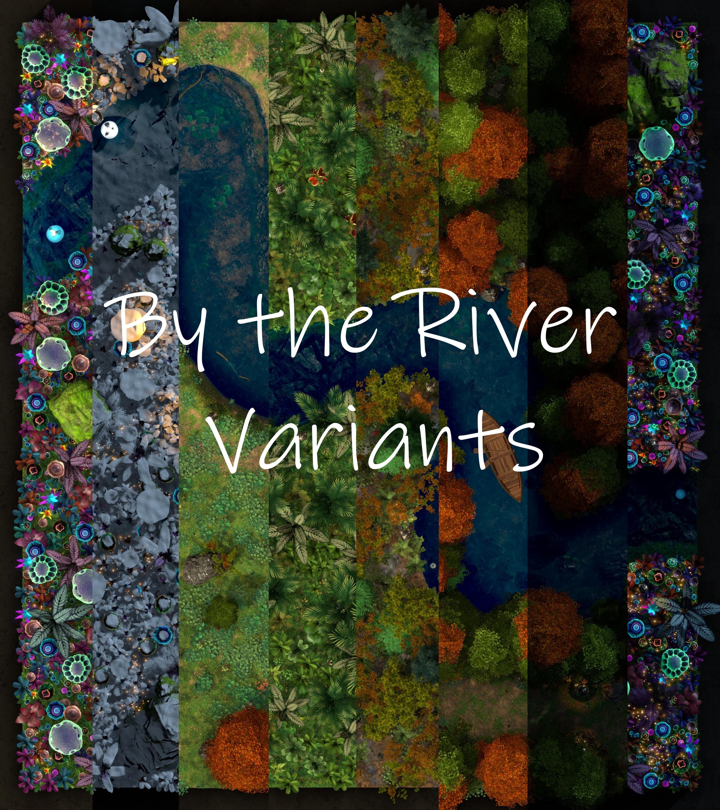 By the River, Dnd Battle Map, D&D, Battle Map, Dungeons and Dragons, 5e ...