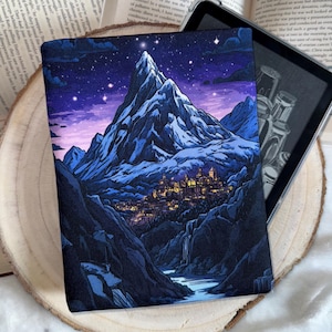 ACOTAR Inspired Kindle Pouch – Padded E-reader Sleeve – Book Pouch – Kobo Sleeve – Fits Kindle Colorsoft, Paperwhite, Basic, Oasis, Scribe