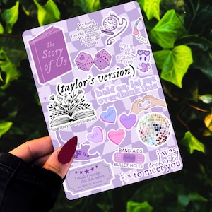 Encarte personalizado para capa de Kindle Swiftie | Encarte para Kindle imprimível | Tema Swiftie | Lavender Haze | Paperwhite, Basic, Oasis, Scribe
