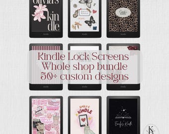 Kindle Lock Screen Bundle: Whole Shop Lifetime Access (EPUB Digital Download)