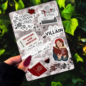 Kindle Case Insert | Dark Romance | Kindle Stickers | Printable Kindle Insert | Romantasy | Bookish | Paperwhite, Basic, Oasis, Scribe, Kobo