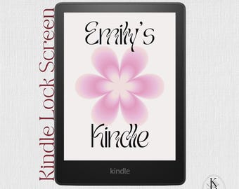 Kindle Lock Screen: Custom Design (Digital Download)