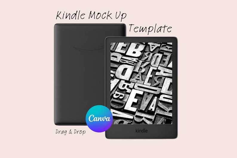 kindle mockup