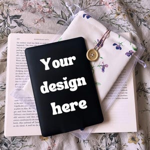 Kindle Sticker Mockup | Kindle Insert Mockup | E-book E-Reader Stickers Template | Tablet Mockup | Sticker Mockup | Decal Mockup | Bookish