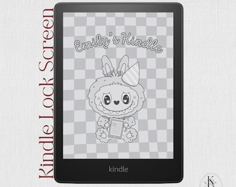 Custom Kindle Lock Screen: Personalized E-reader Cover (Digital Download)