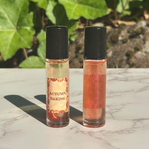 Autumn Baking | Roll On Perfume Oil | Fall Fragrance | Witchy Gothic Halloween Perfume
