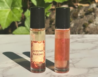 Autumn Baking | Roll On Perfume Oil | Fall Fragrance | Witchy Gothic Halloween Perfume