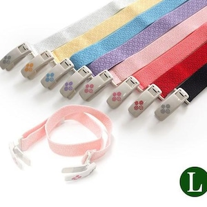 Japanese Women&#39;s Korin Belt [Standard type] Kimono Kitsuke Himo/ Elastic Belt With Clips