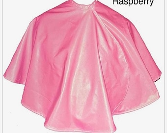 RecoverEasy , surgeon approved, after surgery shower cape includes 2 drain holders. Great for after mastectomy or any upper body surgery.