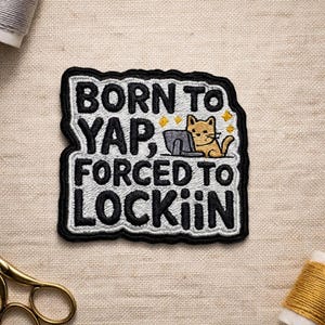 Born to Yap Gebundener Patch