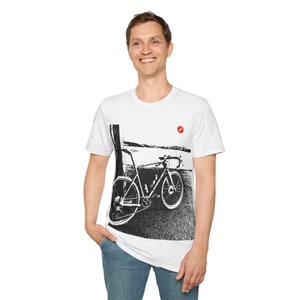 Q Ferry Gravel T Shirt, Bike, Road Bike, MTB, Gravel Bike, Cycling, Graphic Illustration
