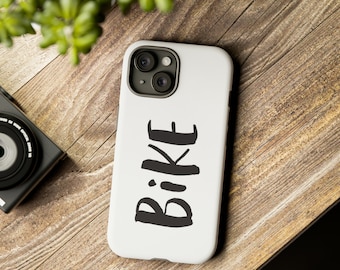 Bike Word Art Protective Phone Case