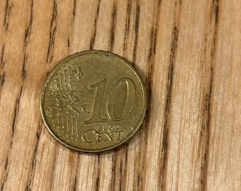 Rare 2002 German Euro 10 cents coin