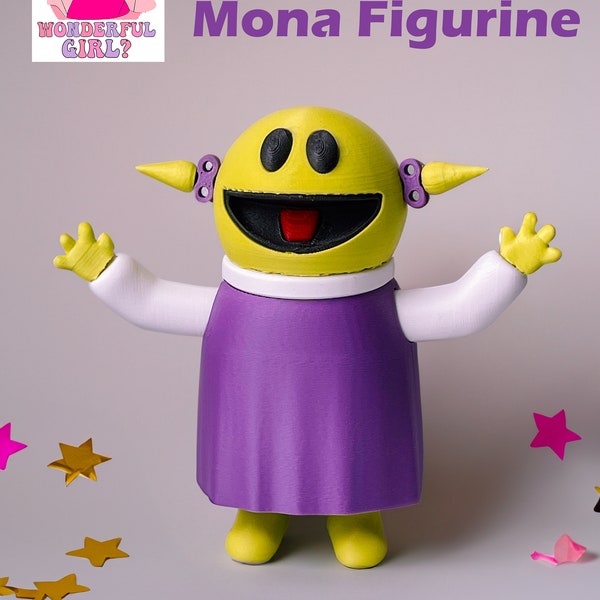 Wer ist das wunderbare Mädchen - Nanalan Mona Spielfigur Statue