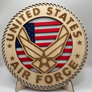 Air Force Military Plaque