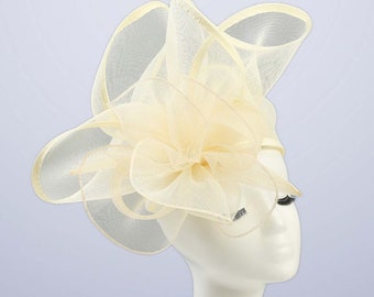 Fascinator, damestheekransjehoed, kerkhoed, derbyhoed, fancy hoed, roze hoed, theekransjehoed, trouwhoed