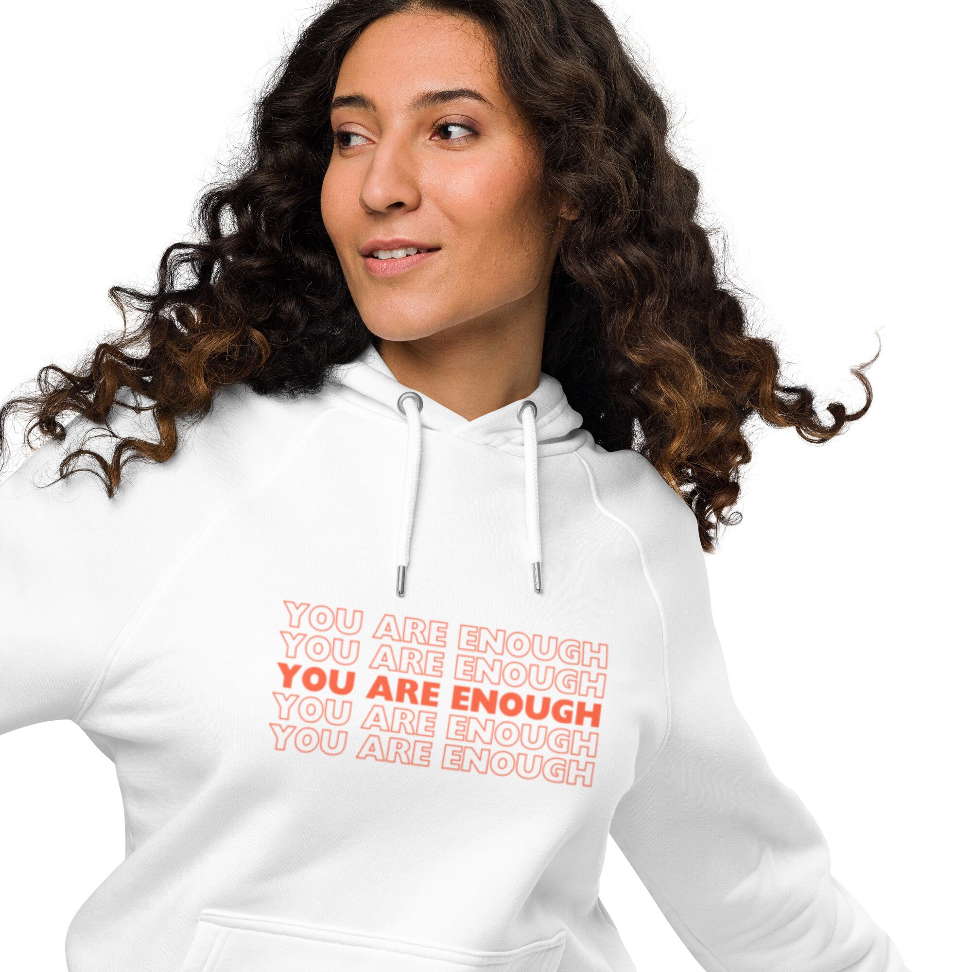 You Are Enough Hoodie Unisex - Etsy
