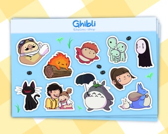 Ghibli - Sticker sheet