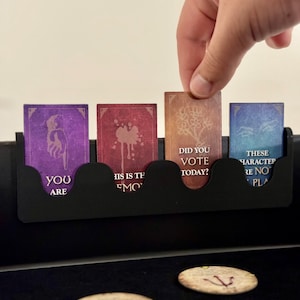 Night Card Holder for Blood on the Clocktower (BOTC) - Etsy