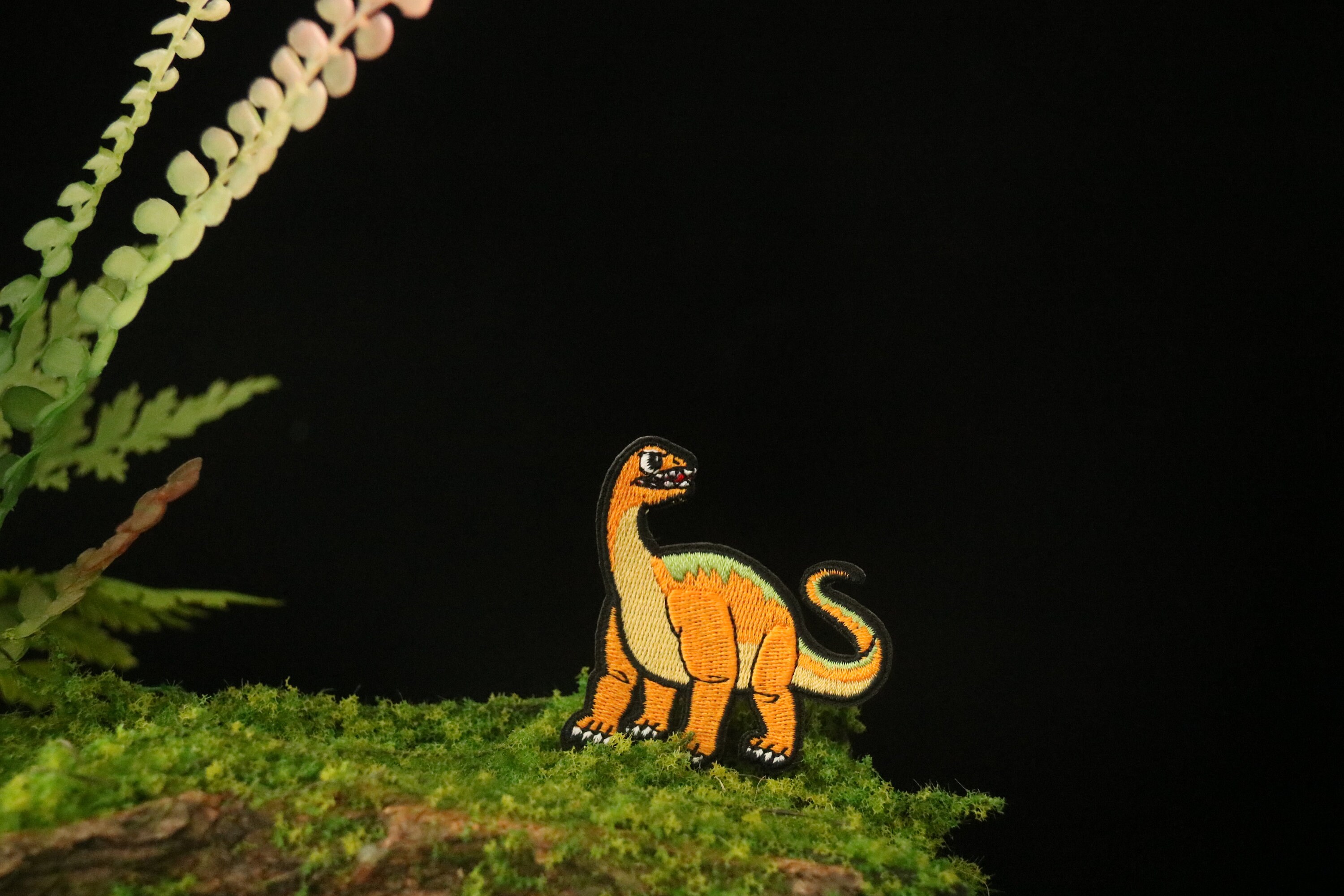 Brontosaurus Patch, Dinosaur Patch, Iron on Patch, Embroidered Patch ...