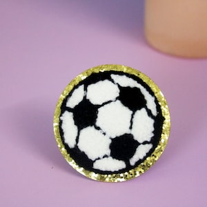 football patch, soccer patch, chenille patch, iron on patch, embroidered patch, applique, patch for jacket, patch for backpack
