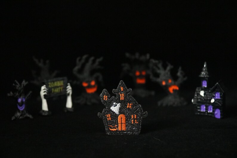 Creepy Castle Patch, Spooky Patch, for Halloween, Iron on Patch ...