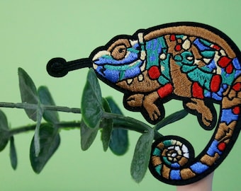 Mono Quick Chameleon - patch applicatie Iron-On patch