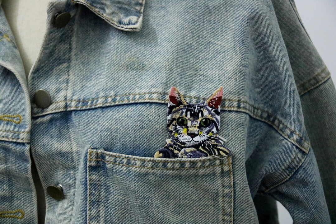 Ratty Cat Patch Beanie main image 1