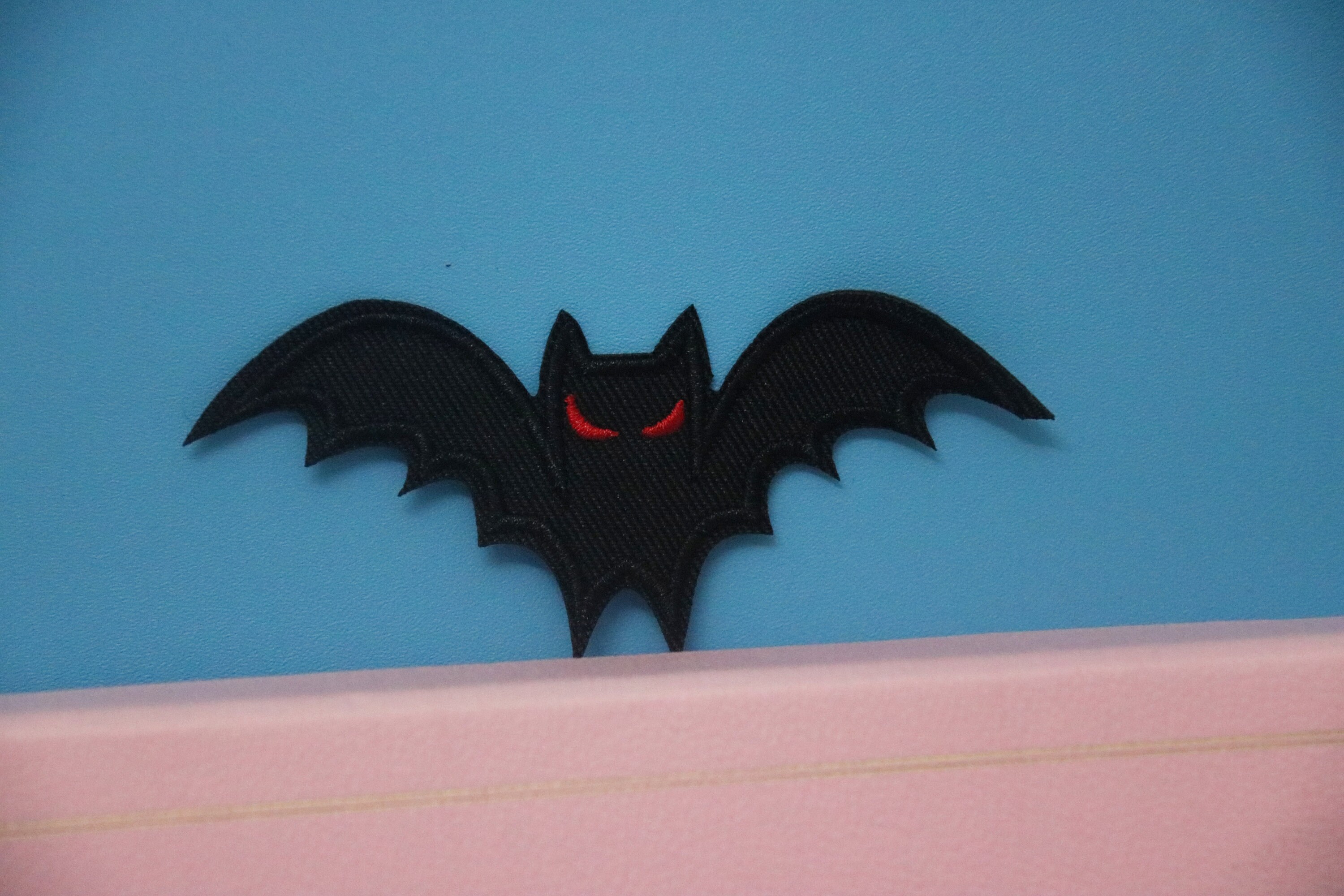 Bat Patch Bat Patch, Evil Bat Patch, Iron on Patch, Embroidered Patch, Applique ...