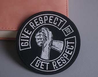 尊敬の気持ちを表すパッチ、インスピレーションを与えるパッチ、フレーズパッチ、アイロンパッチ、刺繍パッチ、アップリケ、ジャケット用パッチ、