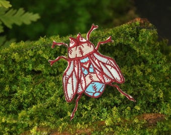 セミパッチ、虫パッチ、アイロンパッチ、刺繍パッチ、アップリケ、ジャケット用パッチ、バックパック用パッチ