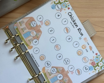 Chicken Run ~ A5 Savings Challenge