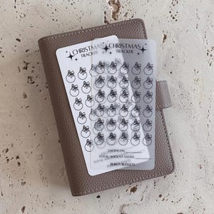 Christmas Funds Tracker | Laminated A6 Cash Savings Tracker