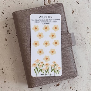 Wonder | Laminated A6 Savings Challenge