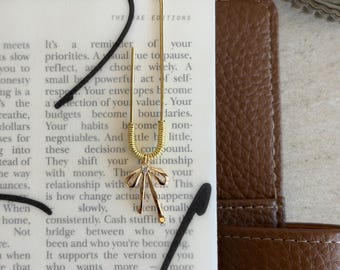 Lustre Bow Clip | Binder Decor