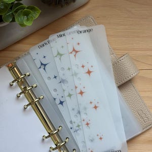 Purely Stars ~ A6 Bookmarks
