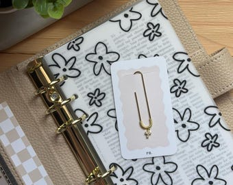 Lumin Cross Paperclip ~ Binder Decor