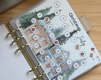 Christmas In July ~ A5 Savings Challenge