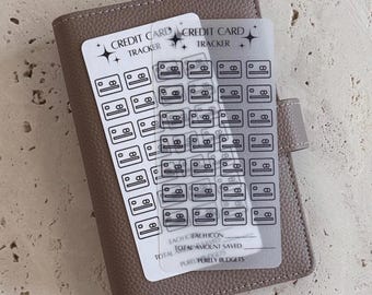 Credit Card Funds Tracker | A6 Savings Challenge