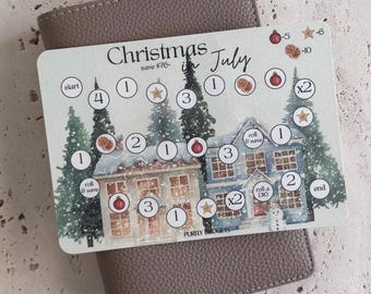 Christmas In July Saving Challenge| Laminated A5 Cash Savings Challenges