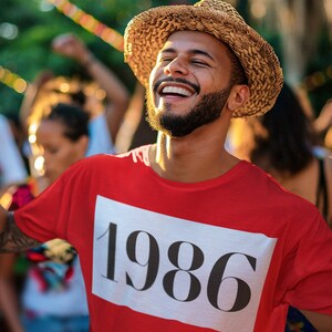 Custom Year Short-Sleeved Unisex Crew T-Shirt Classic Fit