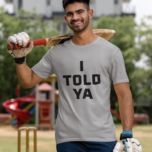 I Told Ya Shirt, as worn by Zendaya and JFK Jr., I Told Ya T-Shirt, I Told Ya Unisex Shirt