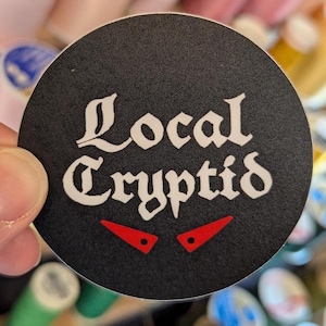 Local Cryptid Sticker