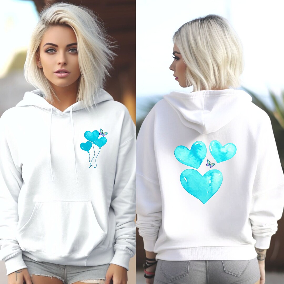 Heart Hoodie, Hearts Hoodie, Heart Sweatshirt, Heart Sweater, Heart ...