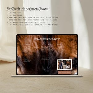 Bachelorette Website Template Canva Same Cowboy Forever Invitation Western Trip Planner Nashville Bach Weekend Itinerary Austin Party Bride image 12