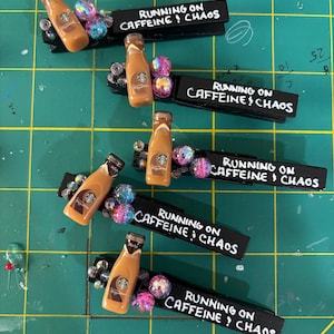 Hand Made Cheer Pins/Spirit Clips.